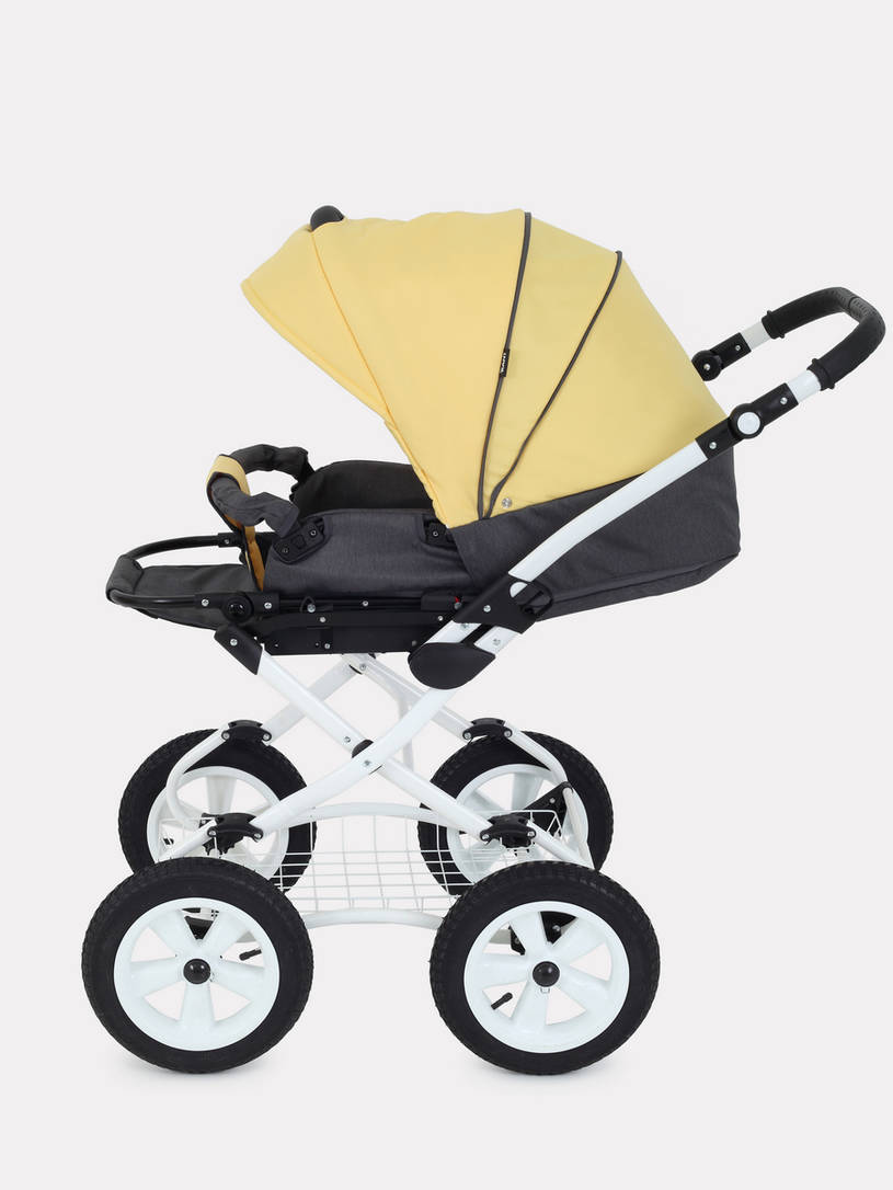 Коляска 2 в 1 Rant Dream Classic 07 желтый