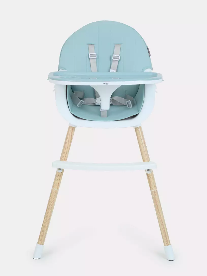 Стульчик для кормления Mowbaby Crispy blue