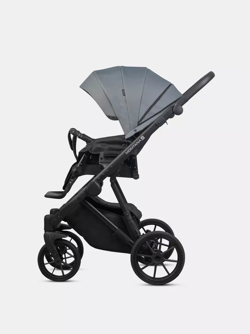 Коляска 3 в 1 Riko Basic Montana X Plus 45 Grey