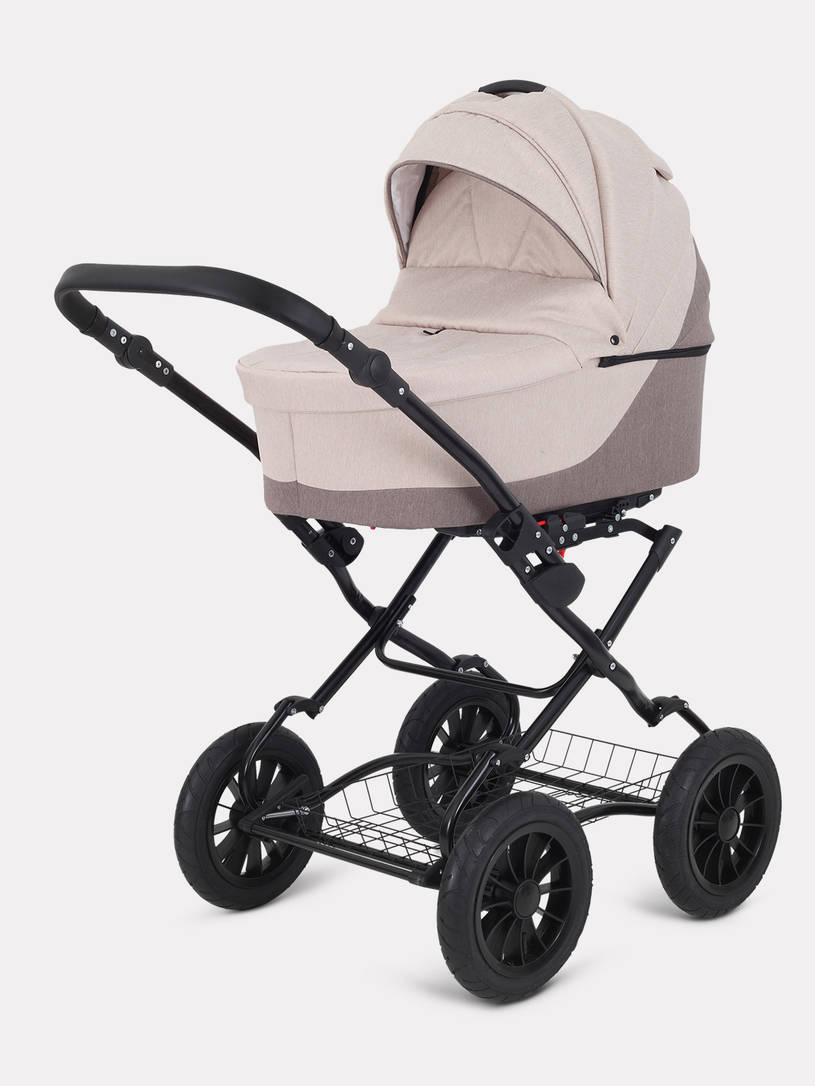 Коляска 2 в 1 Rant Siena Classic 2024 09 коричневый-бежевый