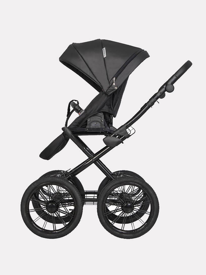 Коляска 2 в 1 Riko Basic Ozon Prestige 06 черный