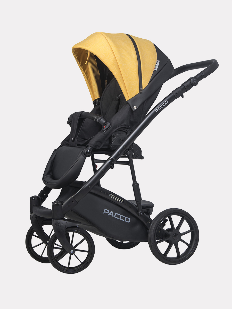 Коляска 3 в 1 RIKO BASIC PACCO 08 Yellow