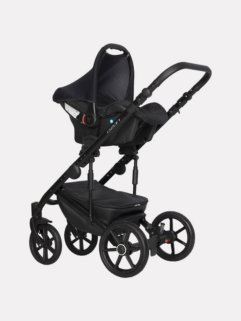 Коляска 3 в 1 Riko Basic Ozon Pastel 03, Голубой