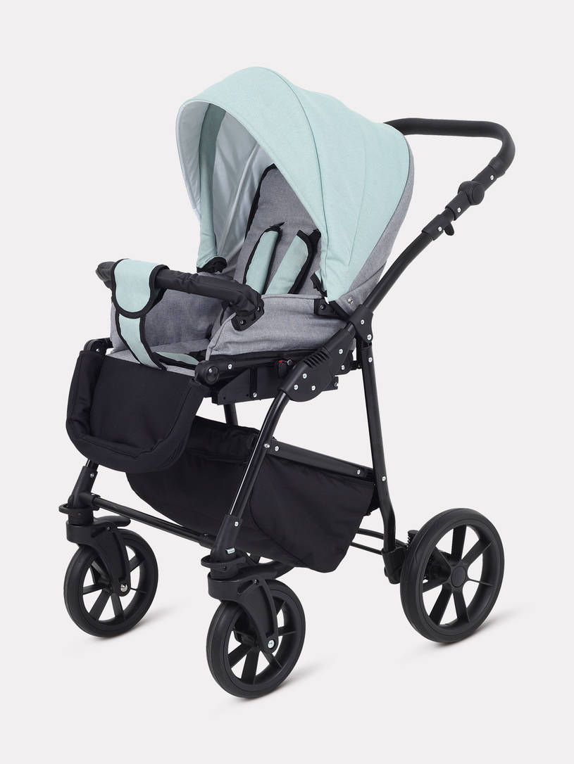Коляска 2 в 1 Rant Dream 2024 10 серый-ментоловый