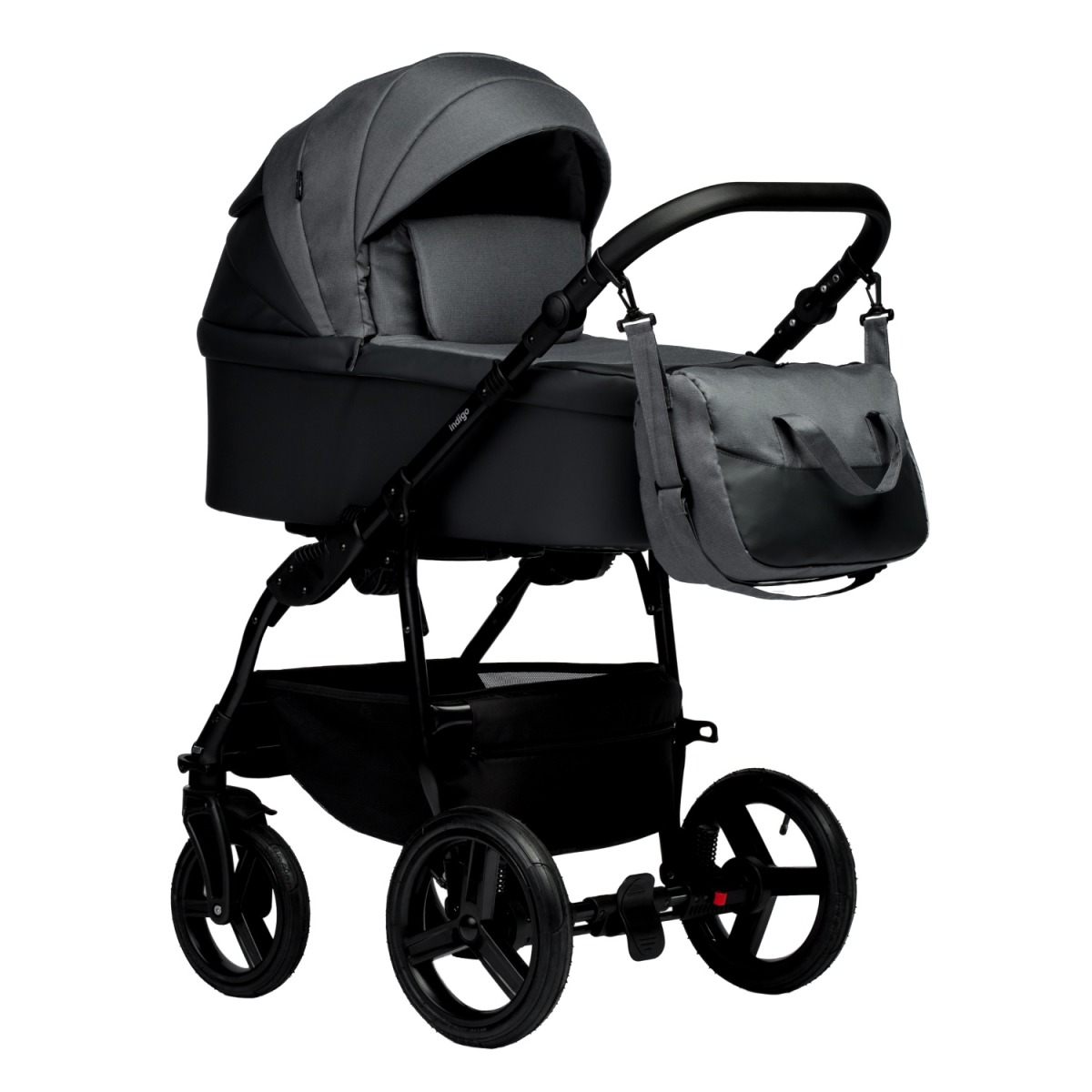 Коляска 2 в 1 Indigo Impulse Eco, Ie 06 (Серый)