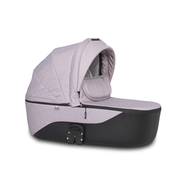 Коляска 3 в 1 Riko Side 02 Rose светло-розовый