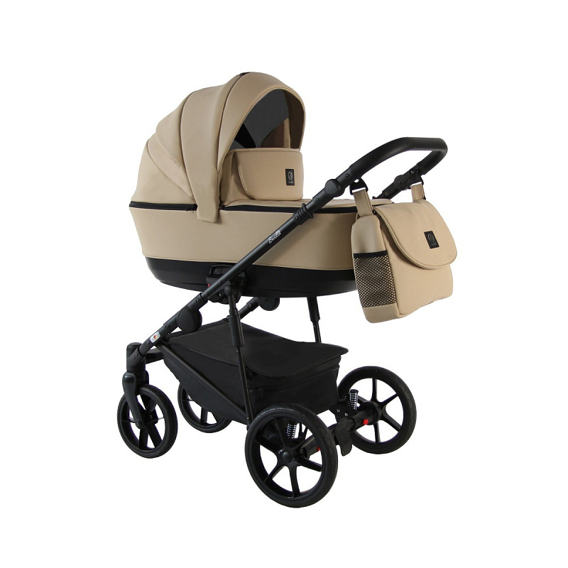 Детская коляска Sevillababy Tisso 2 в 1 бежевый экокожа