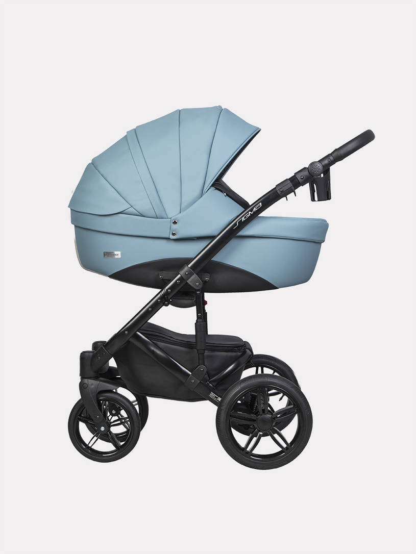 Коляска 2 в 1 Riko Sigma Pro Сrystal blue