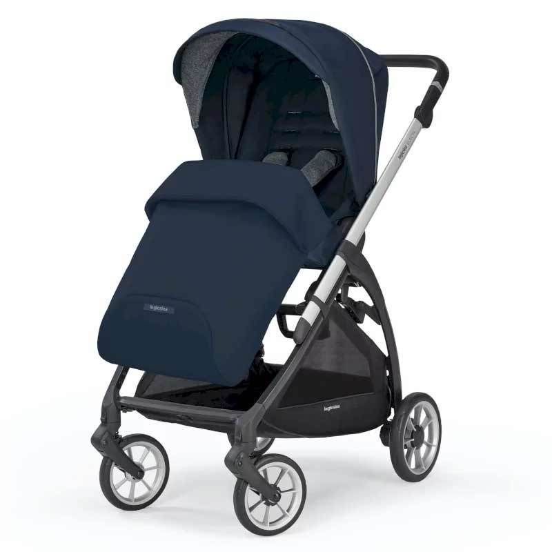 Коляска 2 в 1 Inglesina Electa с подставкой под люльку Stand Up, Soho Blue