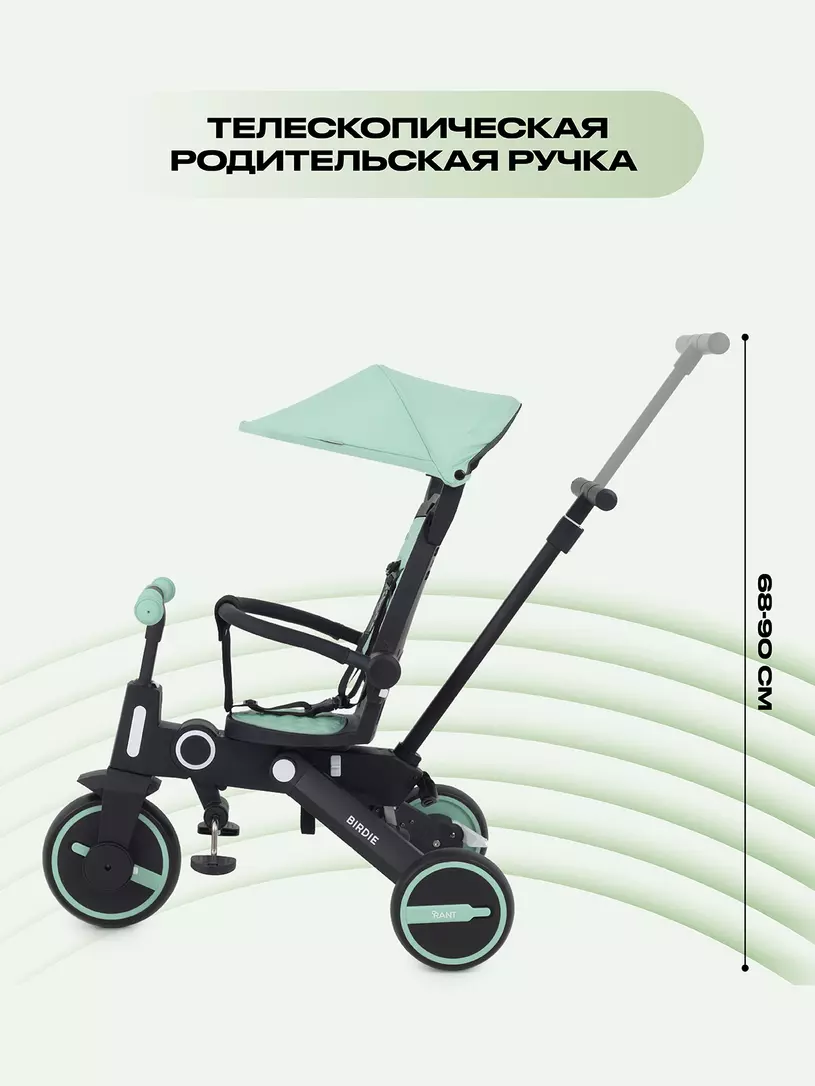 Велосипед 3-х колесный Rant Birdie Mint