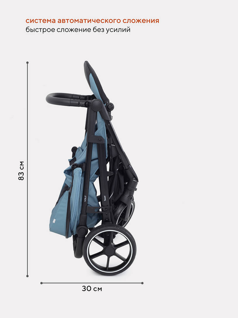Коляска прогулочная Rant Volt Deep blue