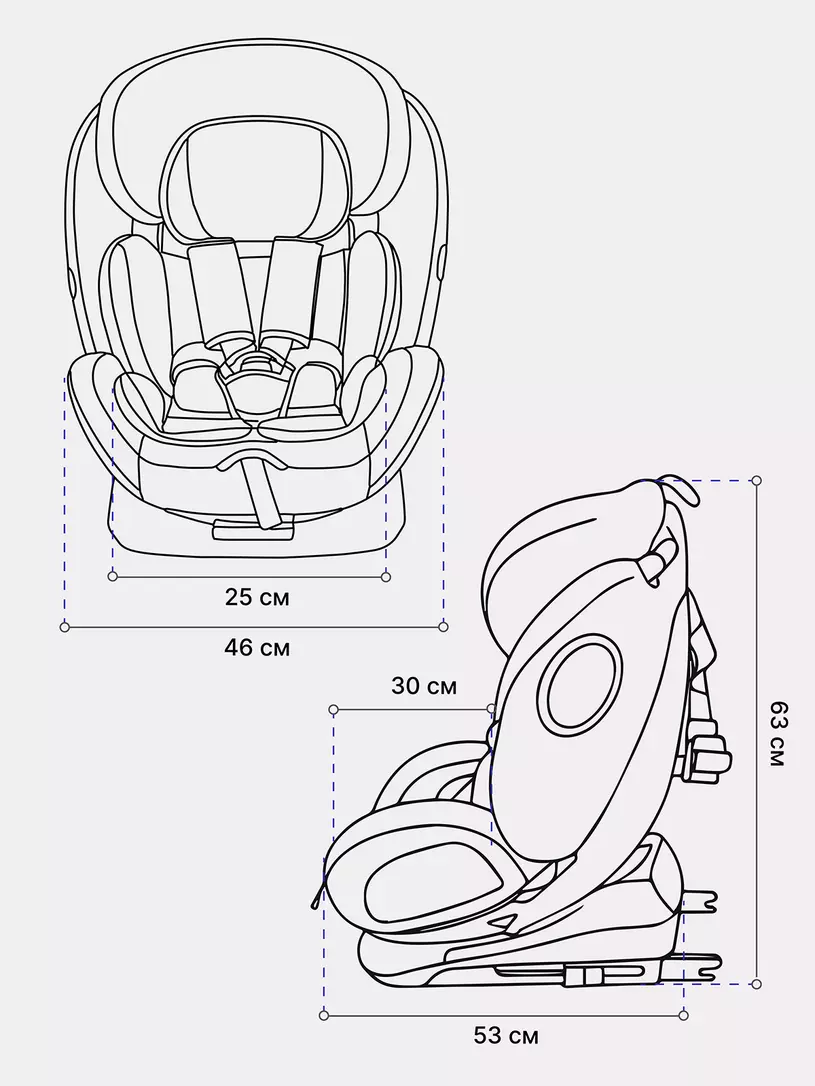 Автокресло Rant Basic Twist Next isofix группа 0+/1/2/3 (0-36 кг) Olive