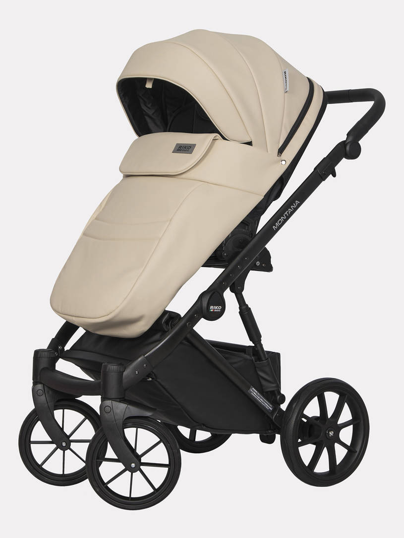 Коляска 2 в 1 Riko Basic Montana Ecco 15 ivory beige