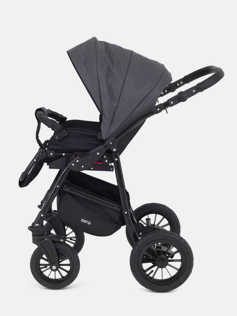 Коляска Rant Siena 2024 01 графит-серый
