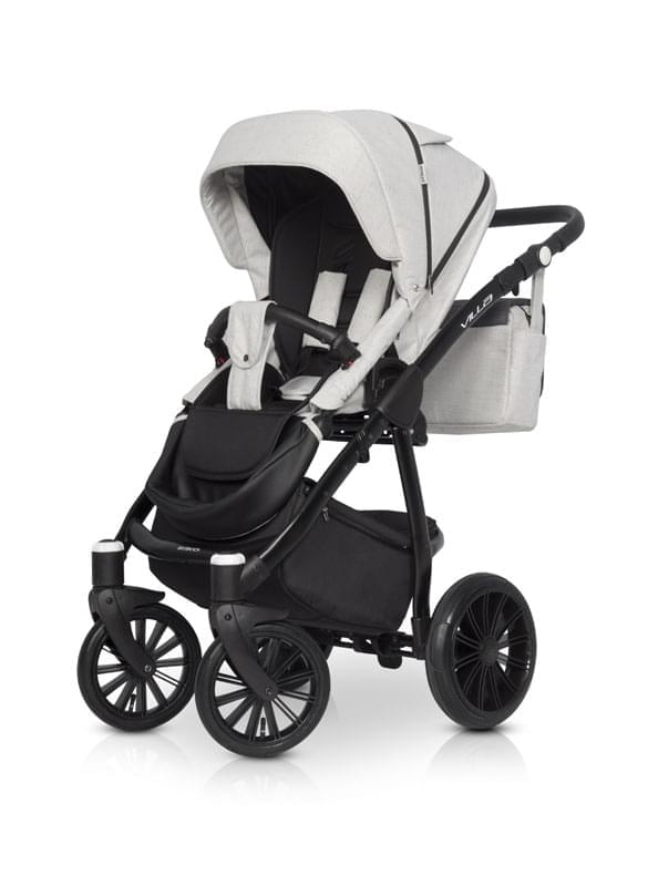 Коляска 3 в 1 Riko Villa 03 светло-серый