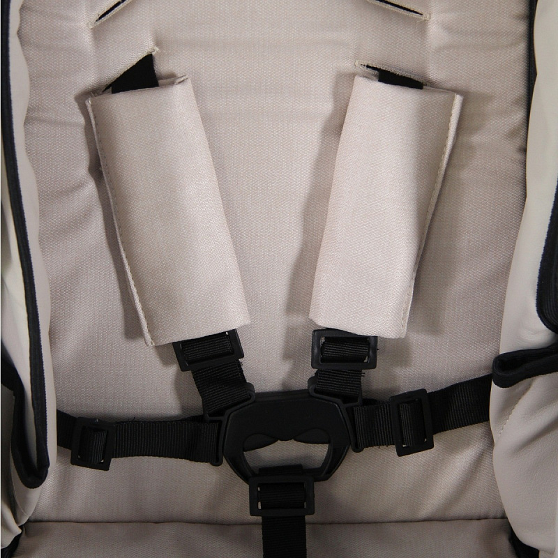 Детская коляска Sevillababy Tisso 2 в 1 латте экокожа