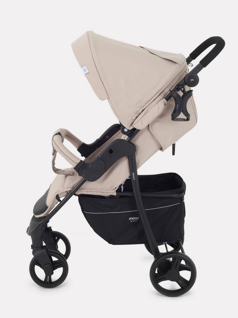 Коляска прогулочная Mowbaby Cross 2024 beige