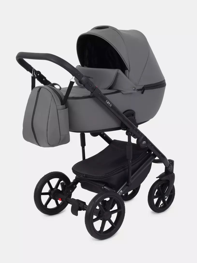 Коляска 3 в 1 Mowbaby Opus Classic grey, Серый