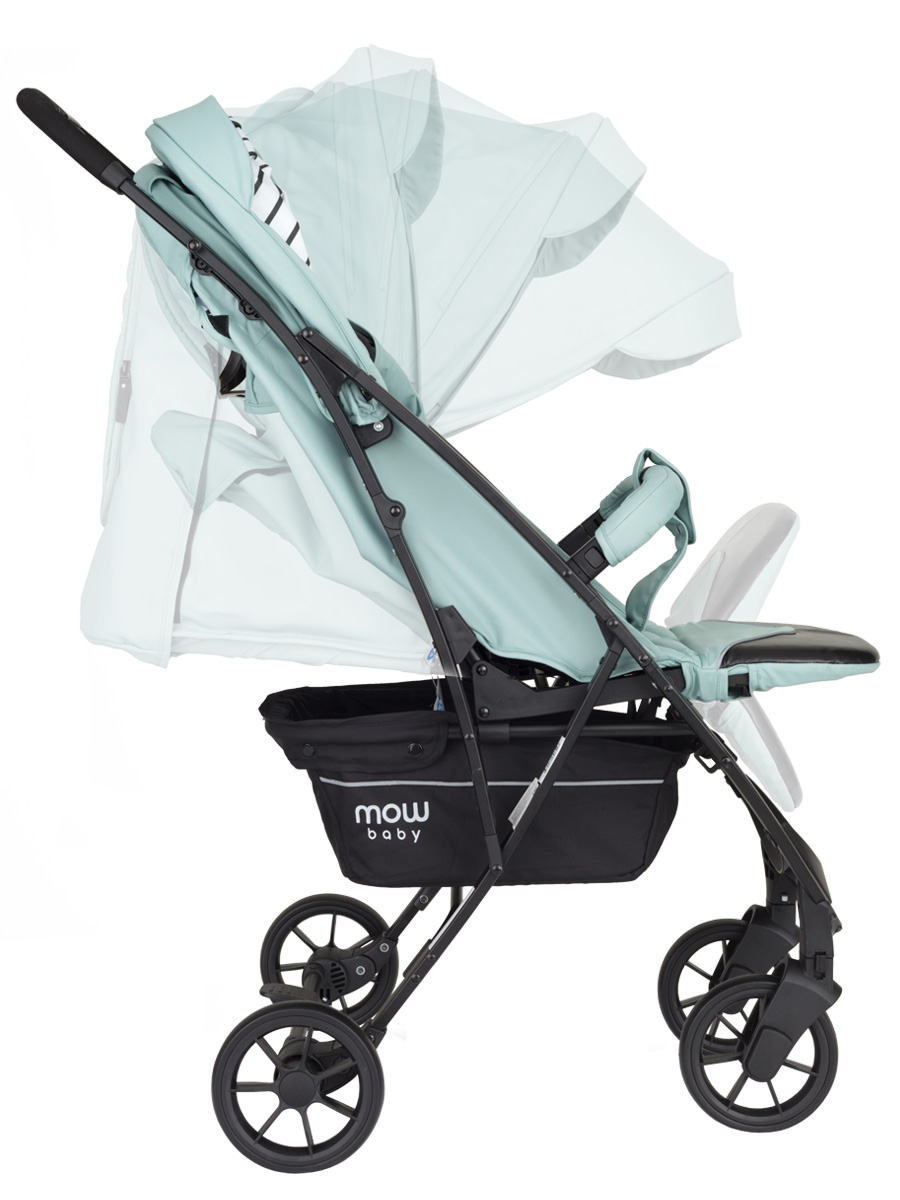 Коляска прогулочная Mowbaby Fast RA081 Mint. Цвет: Мятный