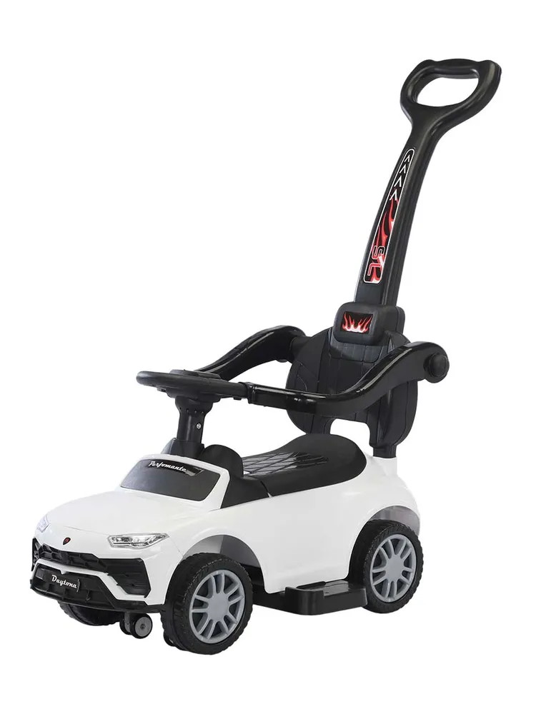 Детская каталка Sevillababy Daytona SL 3 в 1 с ручкой 2068-A white/белый