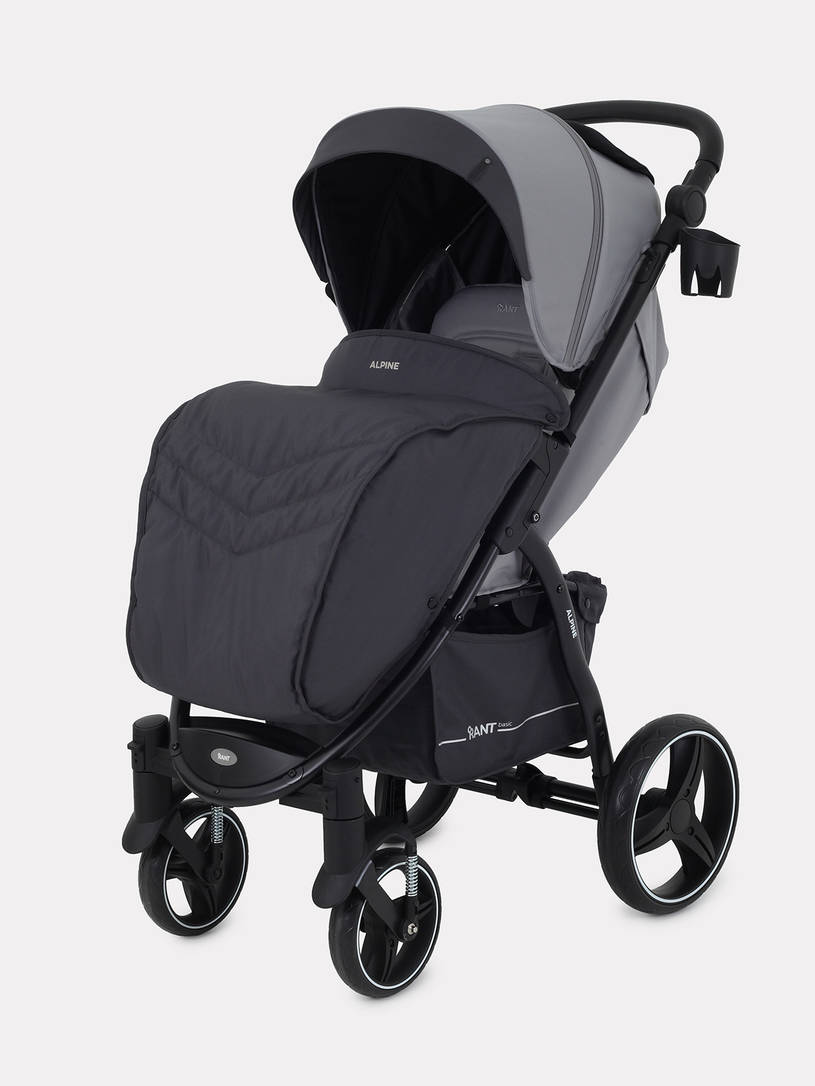 Коляска прогулочная Rant Basic Alpine EVA 2024 grey