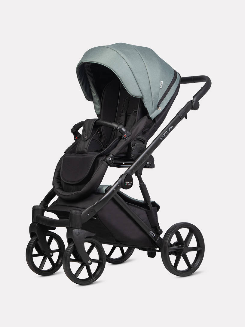 Коляская 3 в 1 Riko Basic Montana 2025 51 Green