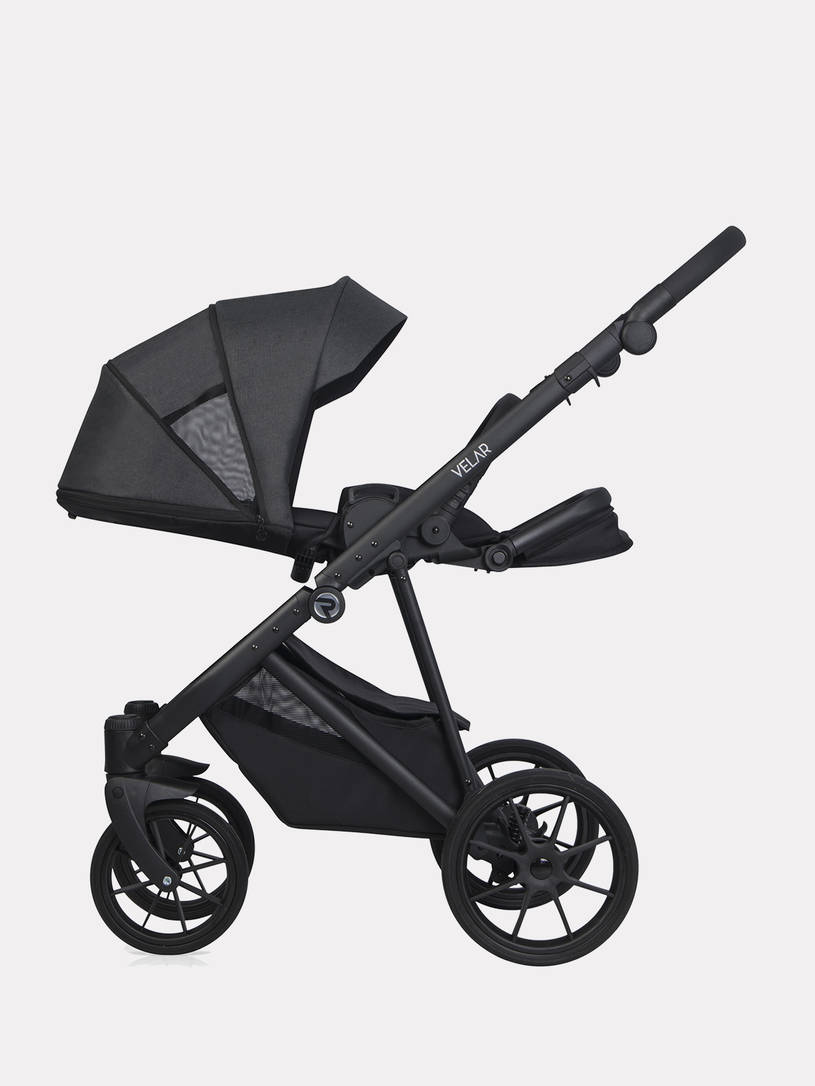 Коляска 2 в 1 Riko Velar 04 Coal