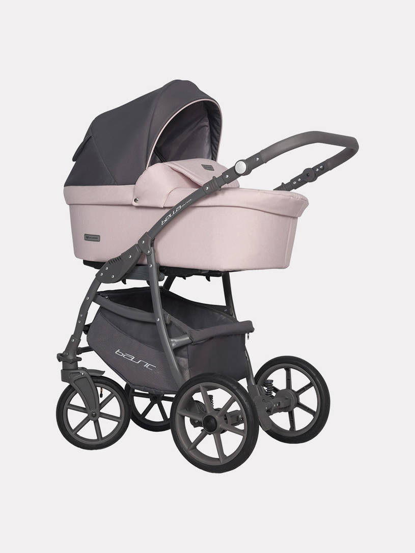 Коляска 2 в 1 Riko Basic Bella Pastel 03 розовый
