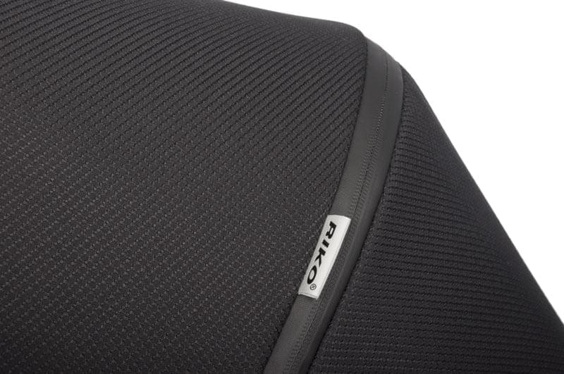 Коляска 2 в 1 Riko Qubus 05 черно-золотой