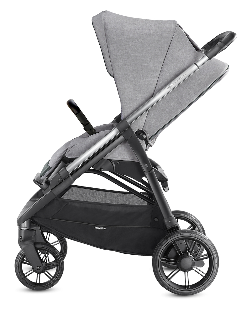 Коляска 2 в 1 Inglesina Aptica с подставкой под люльку Stand Up, Silk Grey