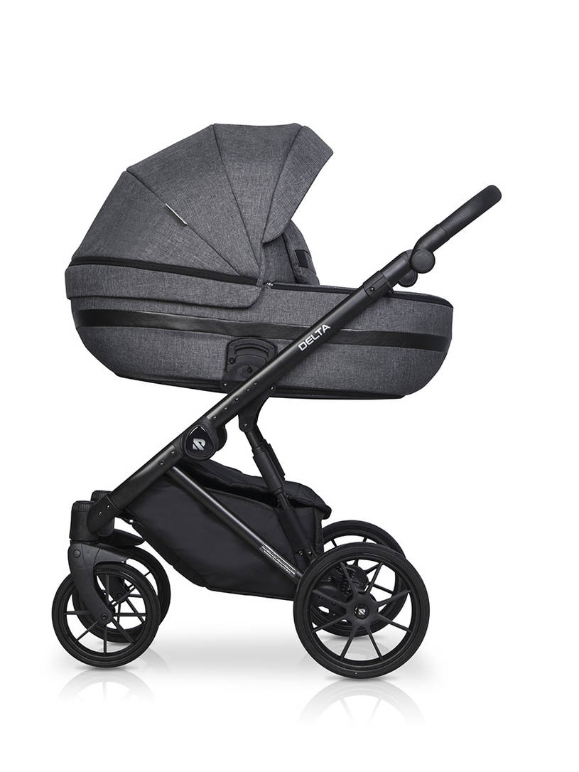 Коляска 2 в 1 RIKO BASIC DELTA 05 Carbon