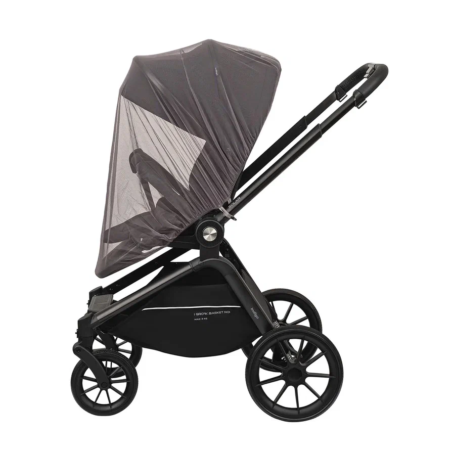 Коляска 2 в 1 Indigo SOLAR черный