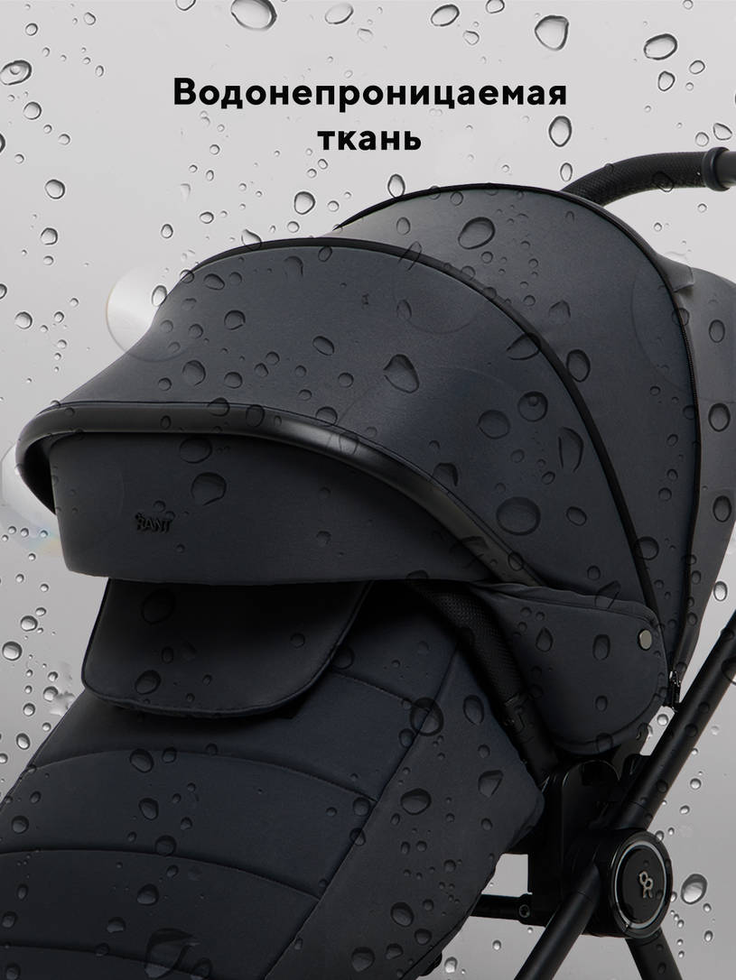 Коляска 2 в 1 Rant Teo Soft Graphite