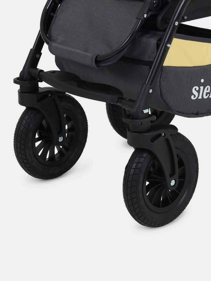 Коляска 2 в 1 Rant Siena 10 серый-желтый