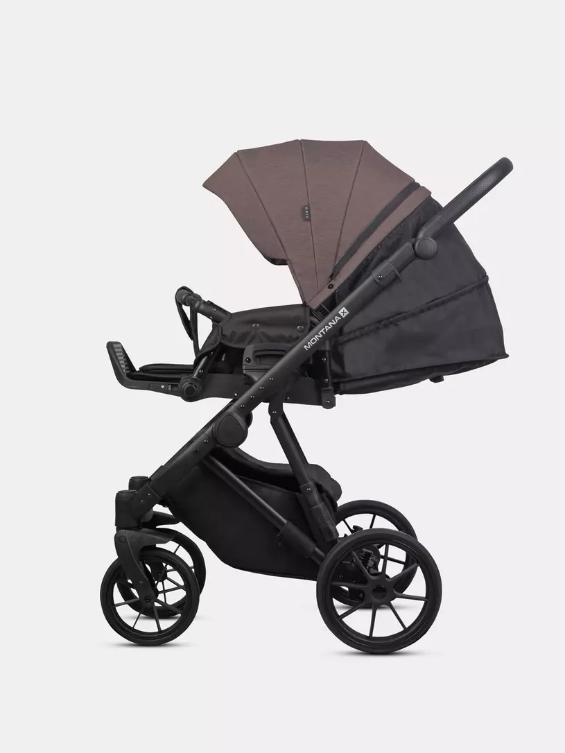 Коляска 2 в 1 Riko Basic Montana X 01 коричневый
