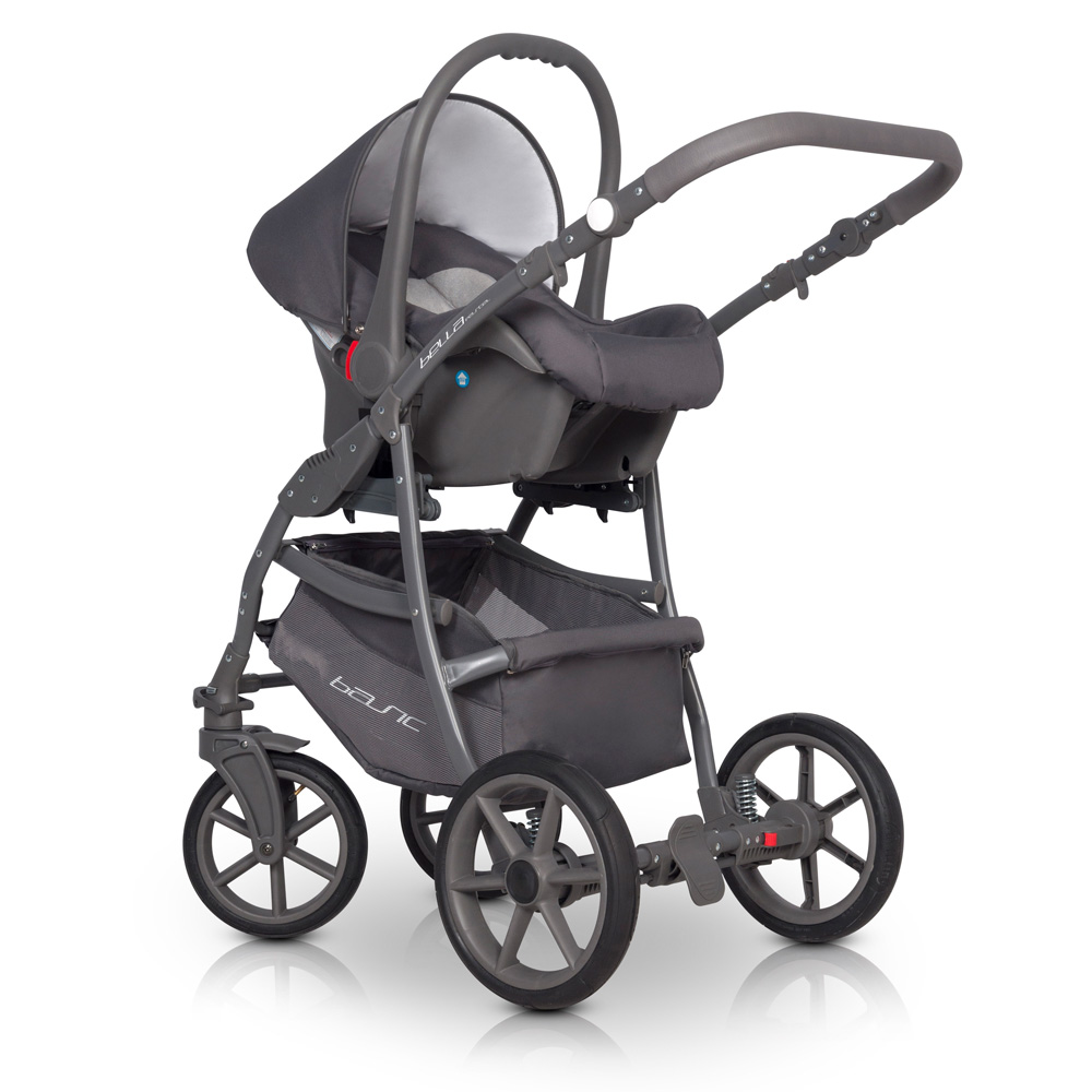 Коляска 3 в 1 Riko Basic Bella Pastel 02 ментоловый