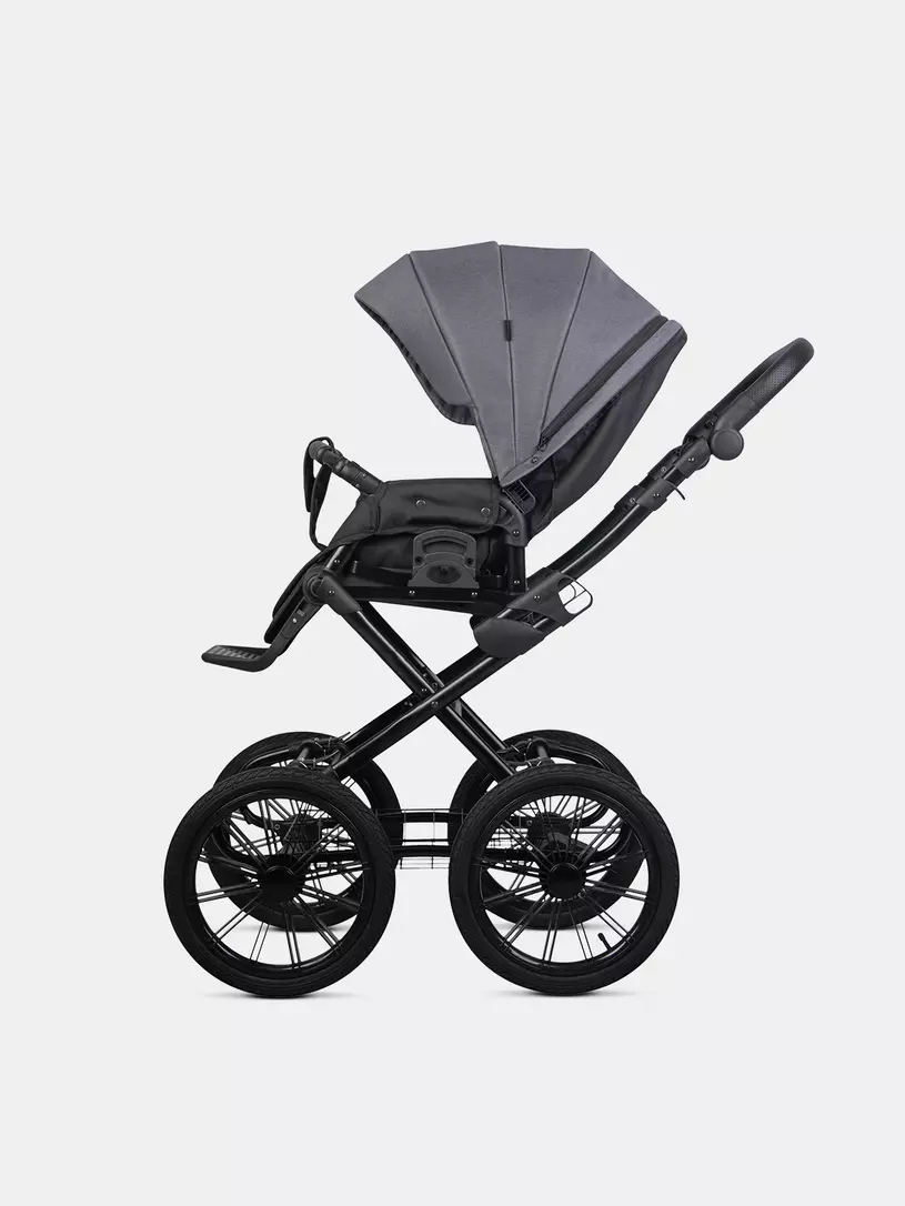 Коляска 2 в 1 Riko Basic Montana X Prestige 04 графит