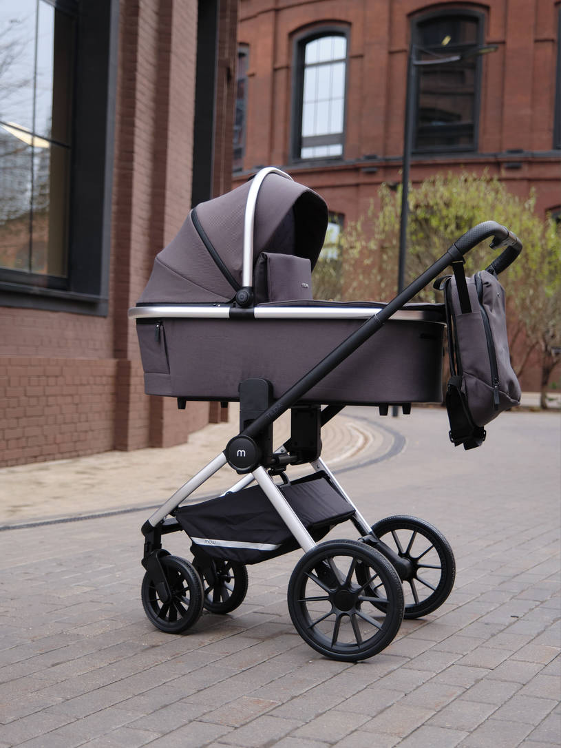 Коляска 2 в 1 Mowbaby Tilda Carbon