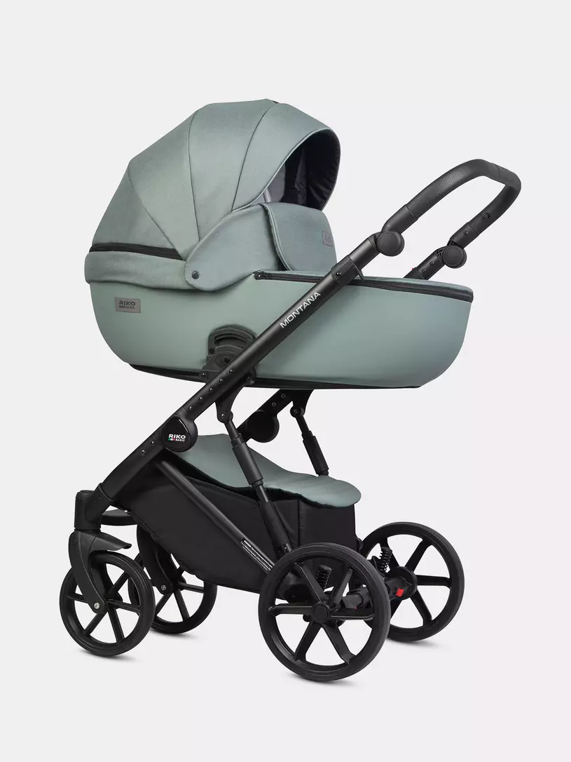 Коляска 3 в 1 Riko Basic Montana Plus 41 Green