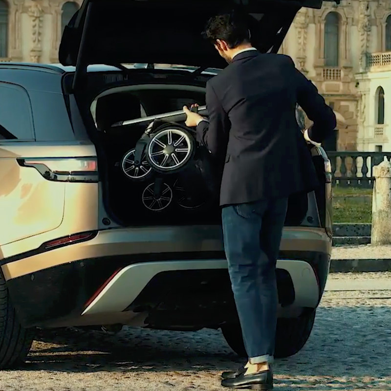 Коляска 2 в 1 INGLESINA Aptica System Duo на шасси Aptica Black черный