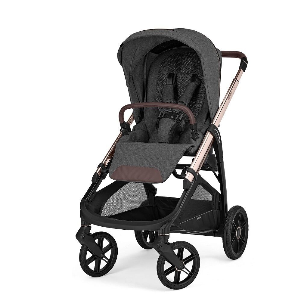 Коляска 3 в 1 Inglesina Aptica New 2025 + Автокресло Inglesina Darwin i-Size (0-13 кг), Velvet Grey (Темно-серый)