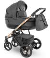 Коляска 2 в 1 Camarelo Belagio, BG-03 (Тёмно-серый Жаккард)