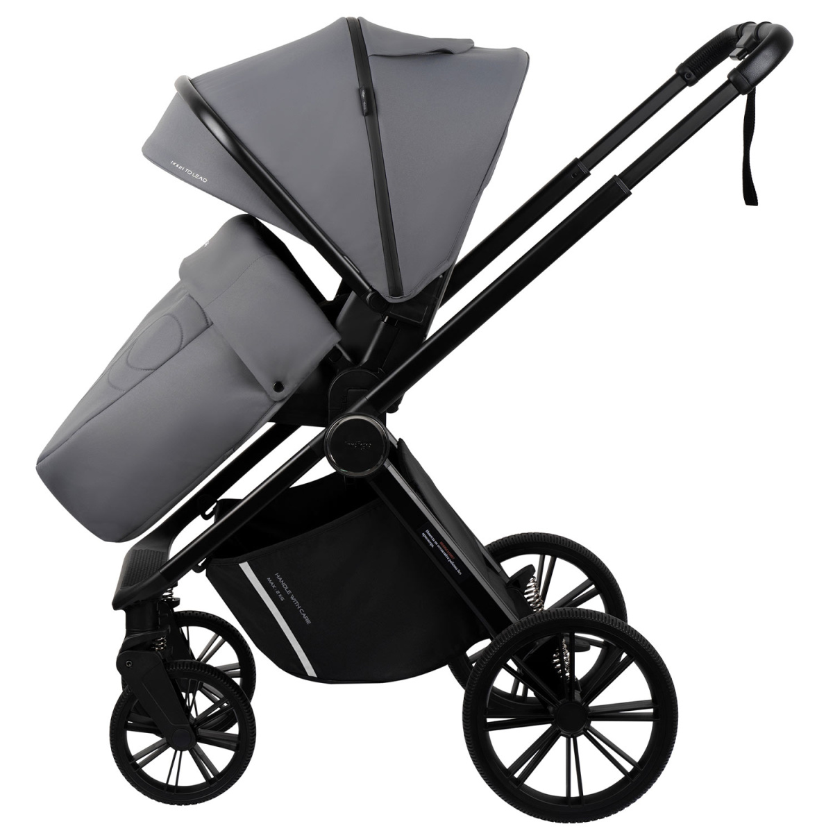 Коляска 2 в 1 Indigo STING темно-серый