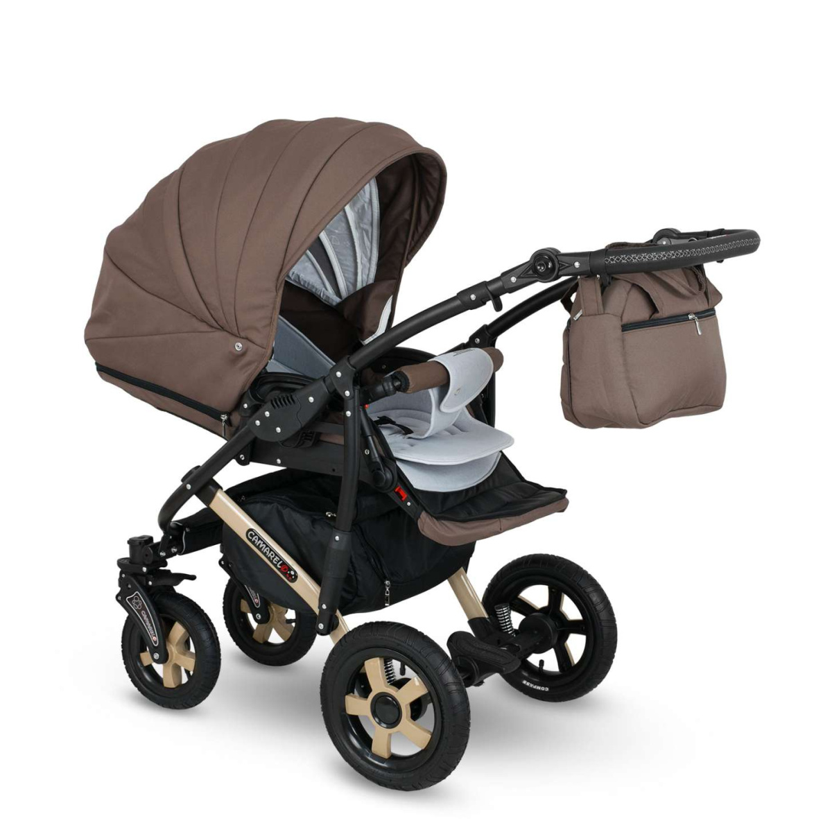 Коляска Camarelo Sevilla XSE 2 в 1 коричневый