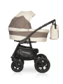 Коляска 2 в 1 Riko Basic Mario 04 бежево-коричневый