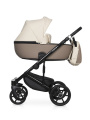 Коляска 3 в 1 Riko Basic Ozon Ecco 25 слоновая кость-бежевый