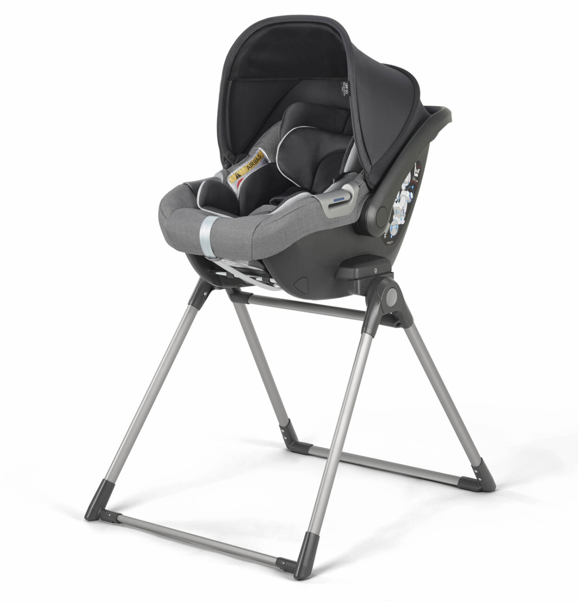 Коляска 3 в 1 Inglesina Aptica  с подставкой под люльку Stand Up, Kensington Grey