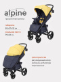 Коляска прогулочная Rant Basic Alpine Eva Yellow