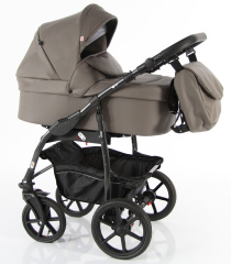 Детская коляска Sevillababy Stilo 2 в 1 St-02 т. серый экокожа