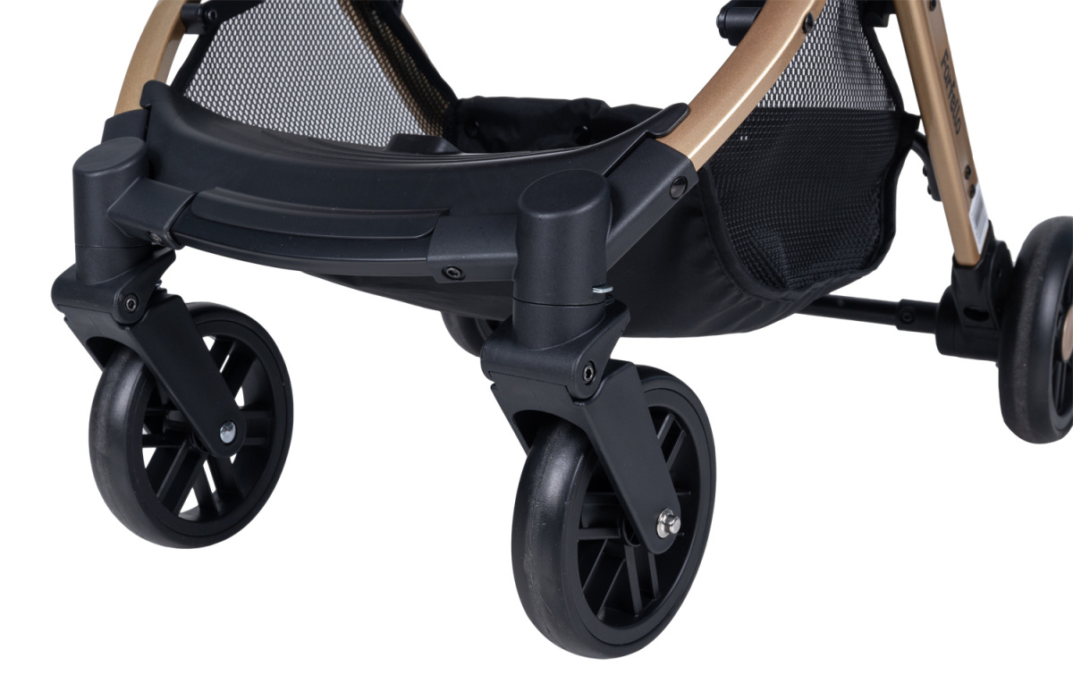 Коляска детская прогулочная Farfello COSTA Linda Gold (chocolate/ шоколадный L-3)